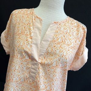 Peach Color Cato est. 1946 V-neck Sleeveless Top size medium